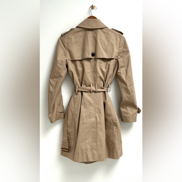 Gap Trench Coat, Size CS Petite - Picture 3 of 7